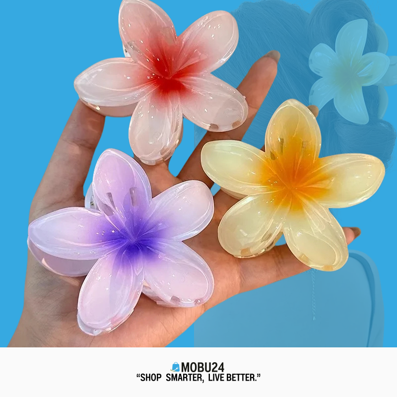 Blumen-Haarspange – Sommerliches Accessoire im Hawaiianischen Stil