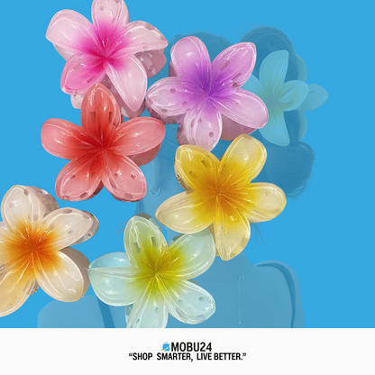 Blumen-Haarspange – Sommerliches Accessoire im Hawaiianischen Stil